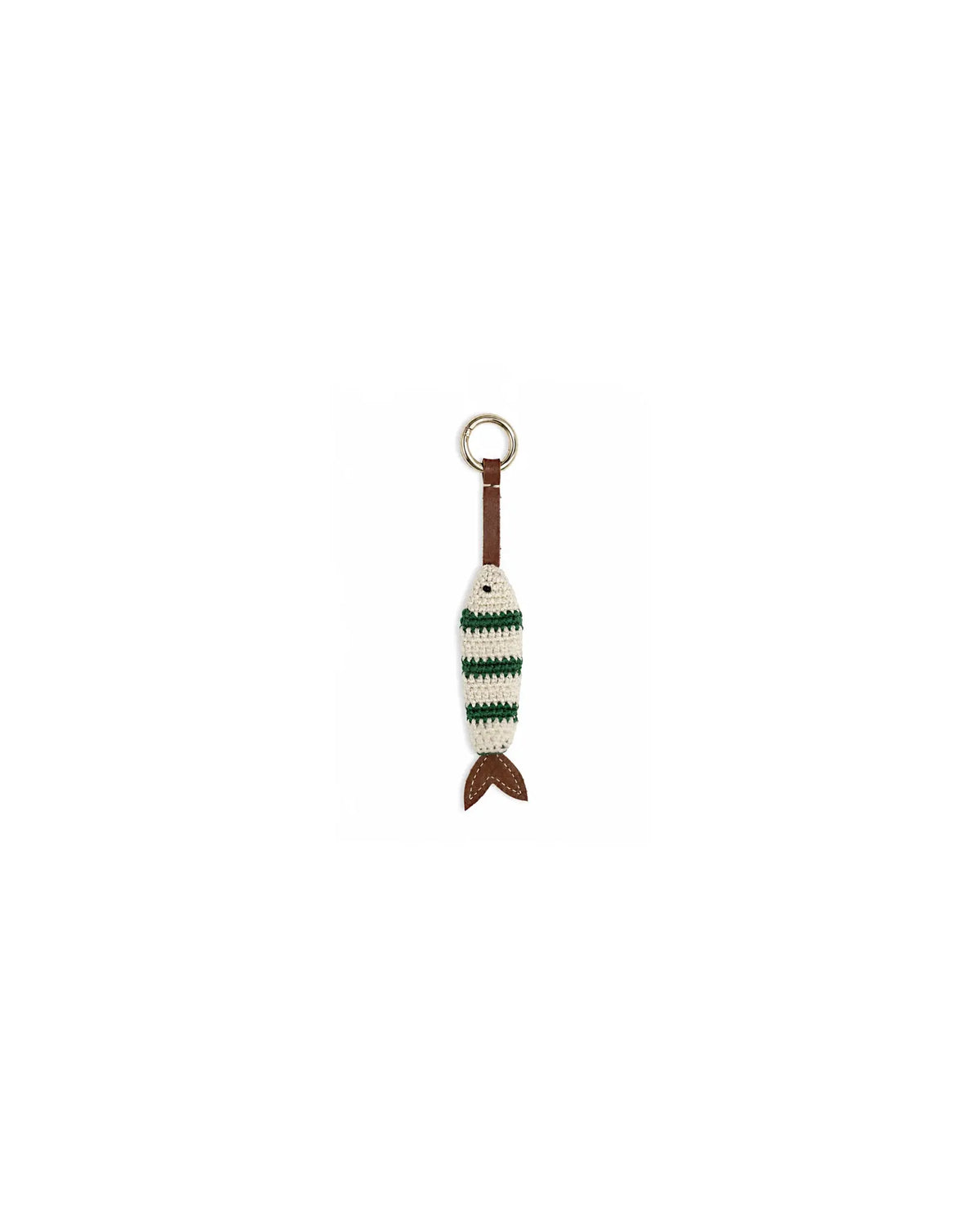 SURARQUÍA Charm Sardina Charm Sardina Costa – Llavero artesanal crochet | SURARQUÍA
