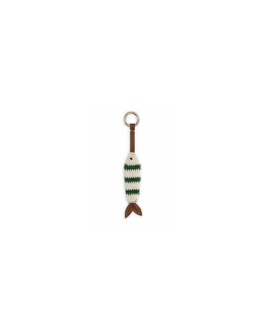 SURARQUÍA Charm Sardina Charm Sardina Costa – Llavero artesanal crochet | SURARQUÍA