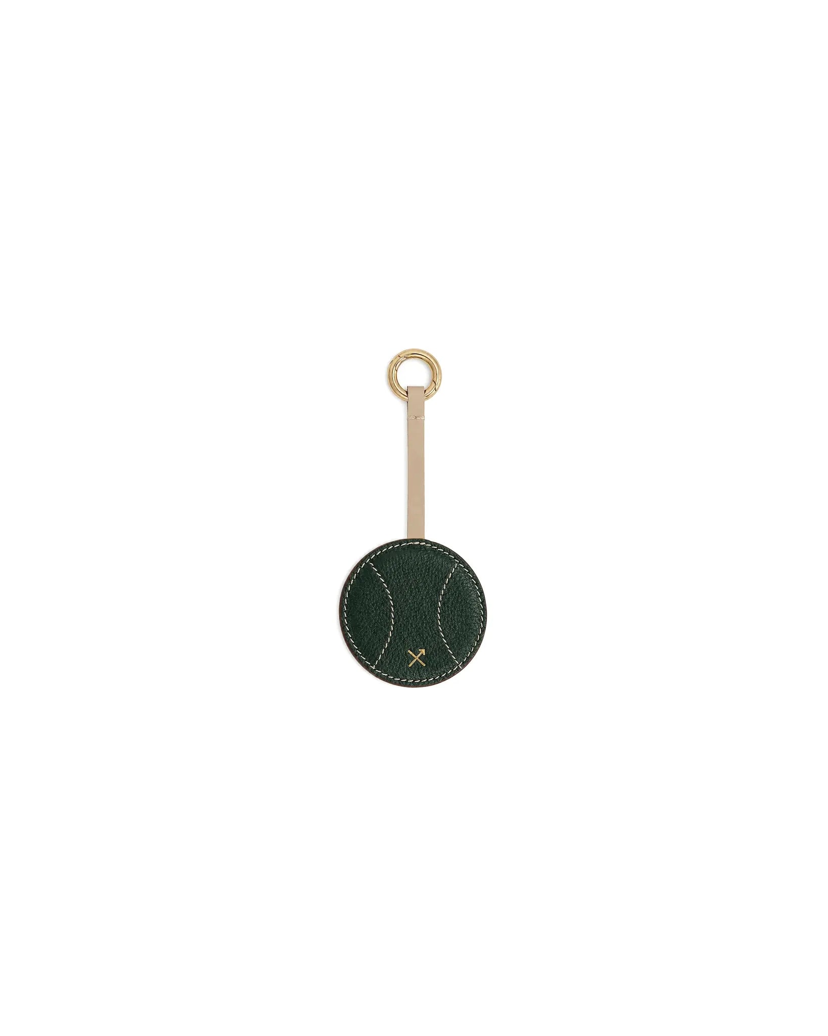 SURARQUÍA Charm Tennis Charm Tennis Ball Costa – Llavero artesanal piel | SURARQUÍA